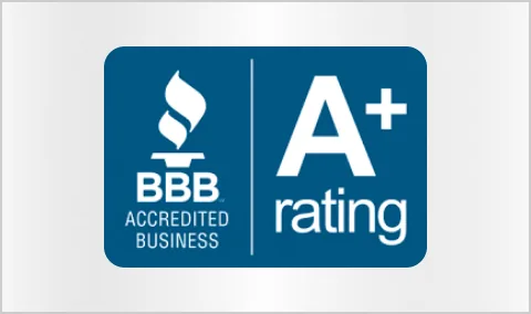 BBB Accredited Business A+ Rating