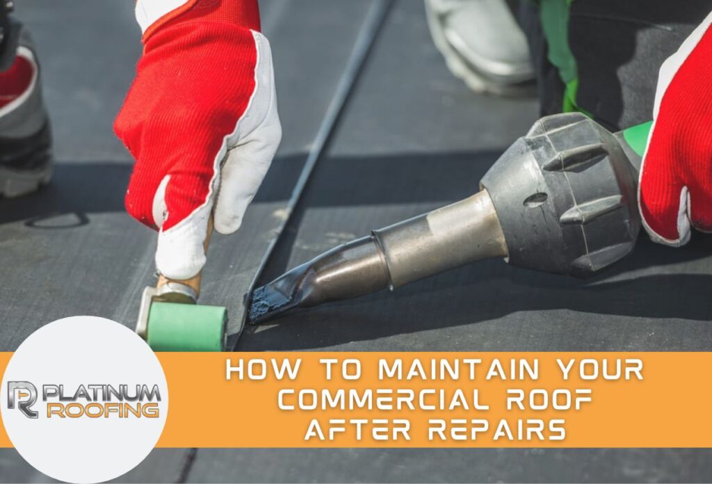 How to Maintain Your Commercial Roof After Repairs