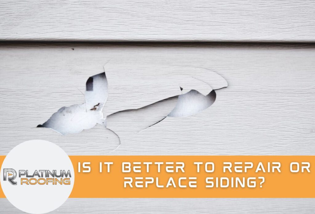 Is It Better To Repair or Replace Siding