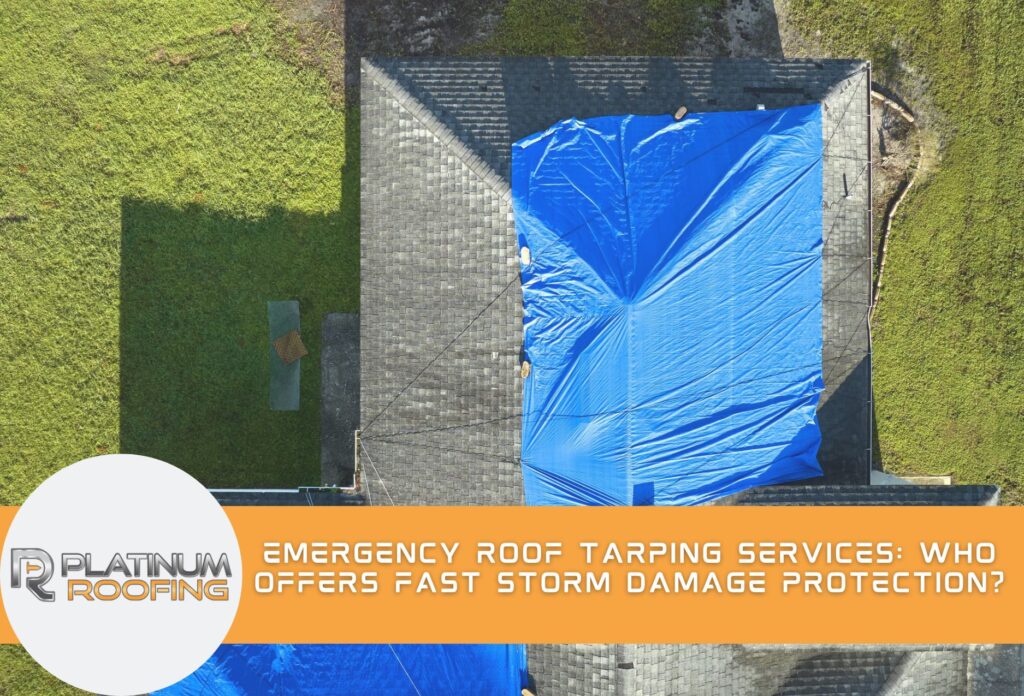 Emergency Roof Tarping Services: Who Offers Fast Storm Damage Protection?