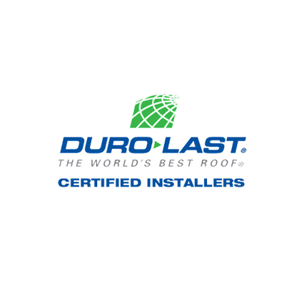 Duro-Last logo with certified installers text.